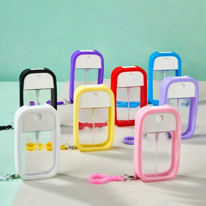 Nevamel Silikon Kılıflı Anahtarlıklı Sprey Şişesi