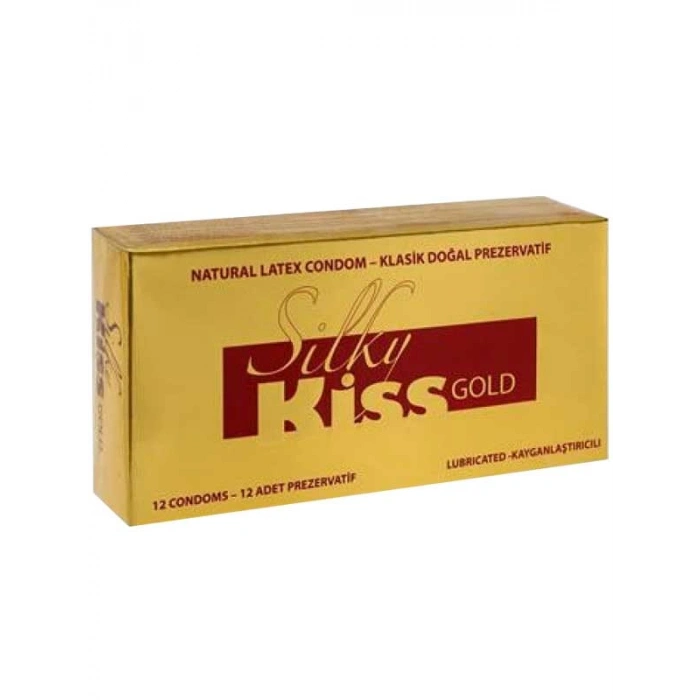Nevamel® Silky Kiss Gold Kayganlaştırıcılı Prezervatif