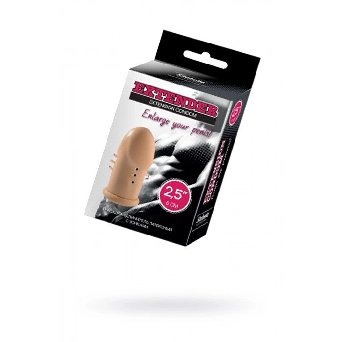 Nevamel® Sitabella Penis Kılıfı, 2.5 Inç, Antenli, Lateks
