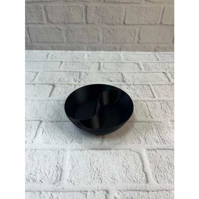 Nevamel® Siyah Çerezlik Kase Seti 4 Adet 3x12 cm