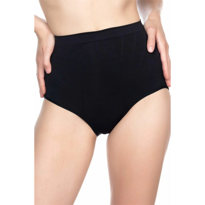 Nevamel® Siyah Klasık Slıp Korse