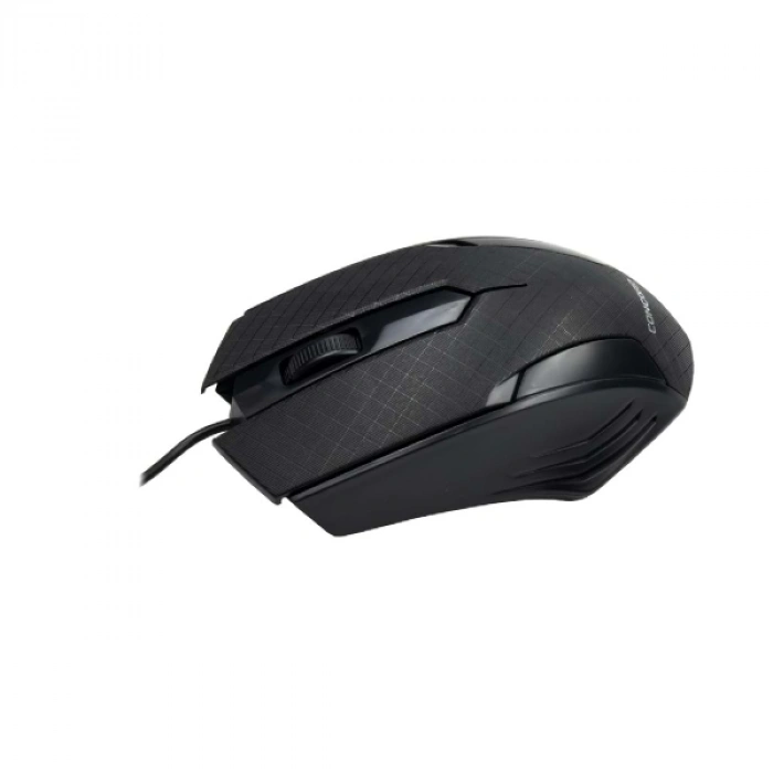 Nevamel Siyah Mat Desenli USB Kablolu 3D Optik Mouse