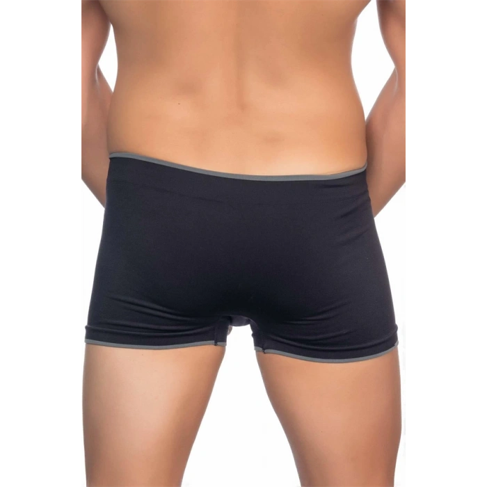 Nevamel® Siyah Mi Emay 2103 Soft Erkek Boxer (Kod:2103)
