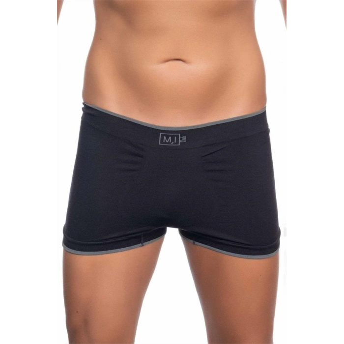 Nevamel® Siyah Mi Emay 2104 Soft Erkek Boxer (Kod:2104)