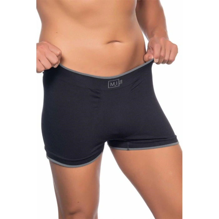 Nevamel® Siyah Mi Emay 2104 Soft Erkek Boxer (Kod:2104)