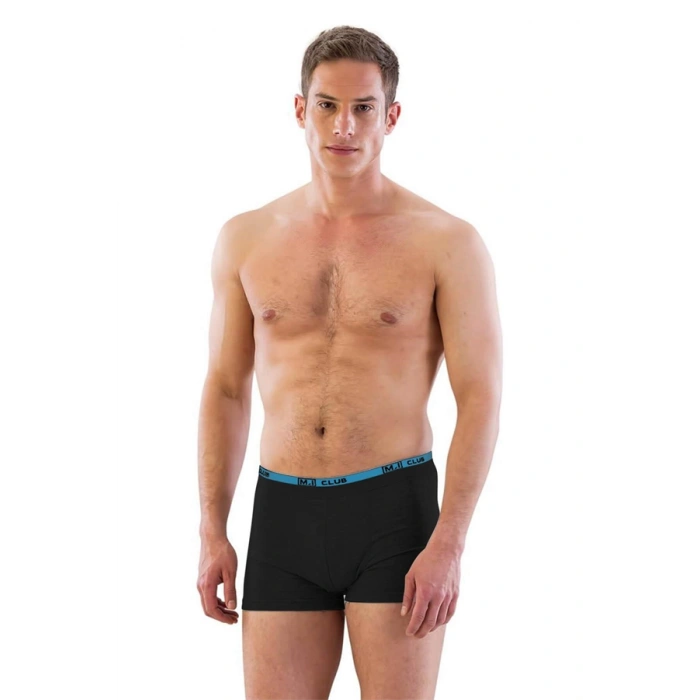 Nevamel® Siyah Mi Emay 6950 Erkek Boxer (Kod:6950)
