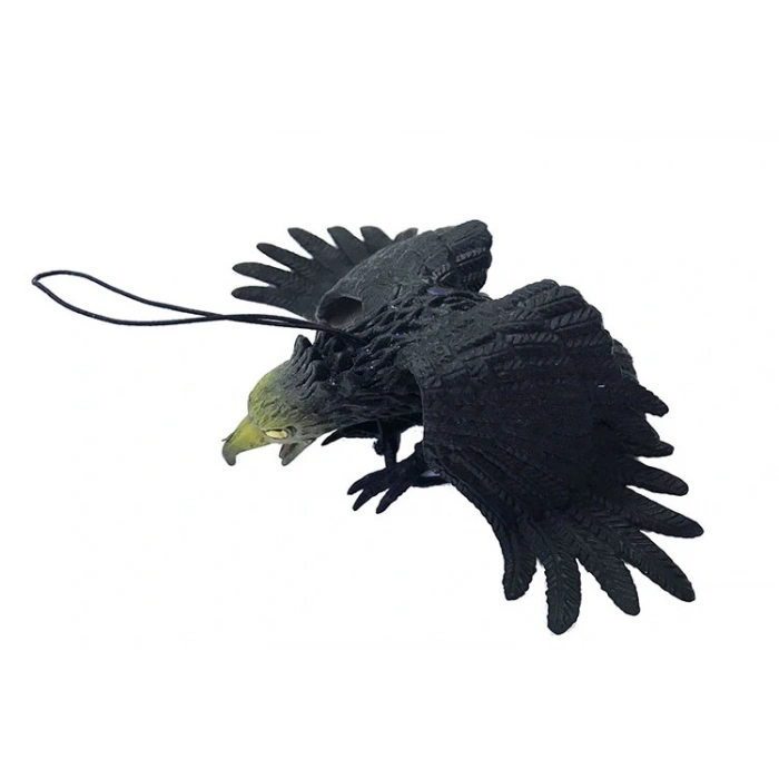 Nevamel Siyah Plastik Kartal Yarasa Anahtarlık Şaka