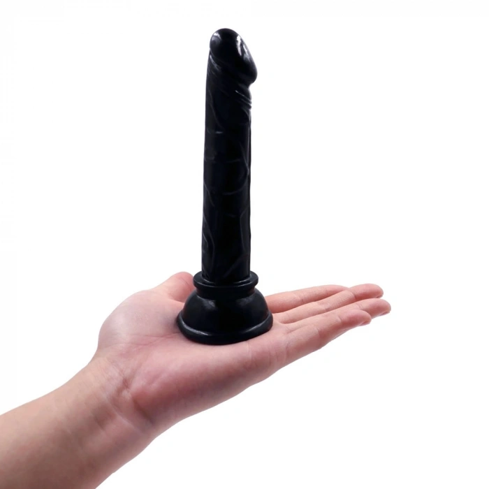 Nevamel® Siyah Renk Gerçekçi 15Cm Anal Dildo