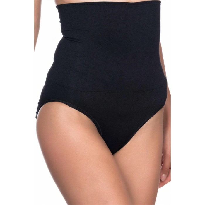 Nevamel® Siyah Yüksek Bel Double Slip Korse