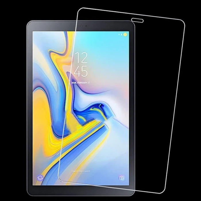 Nevamel SM Galaxy Tab A 10.5 2018 T590 T595T597 İçin Kırılmaz Cam Ekran Koruyucu-(5775)