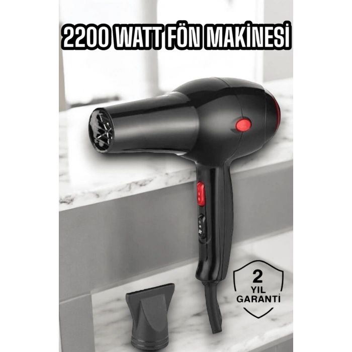 Nevamel Soğuk ve Sıcak Üfleme Özellikli AC Motorlu Saç Kurutma Makinesi