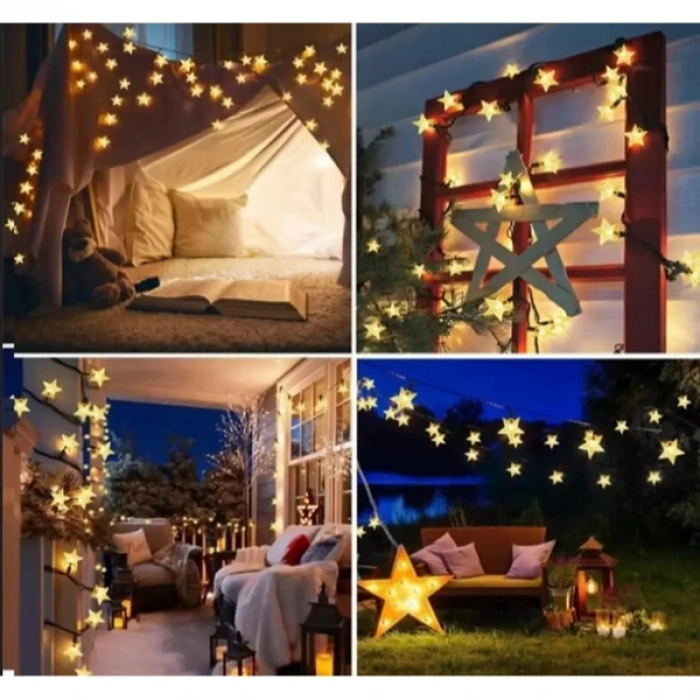 Nevamel Solar 8 Fonksiyonlu 7 Metre 30 Yıldız LED