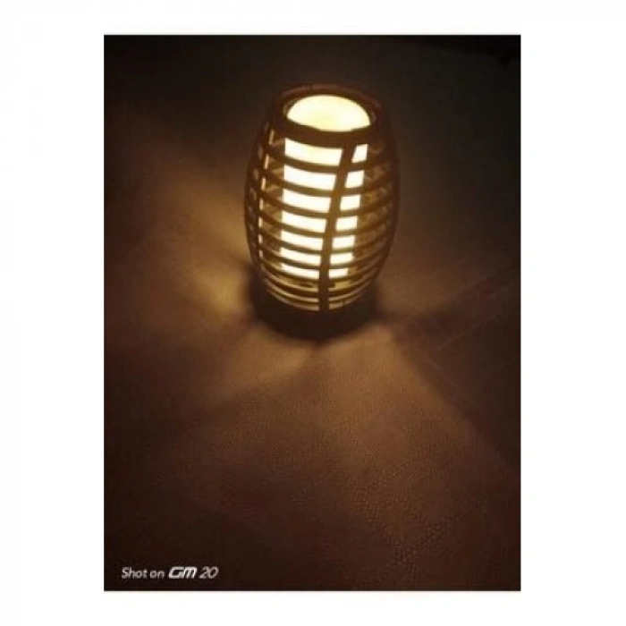 Nevamel Solar Alev Efektli Bahçe Lambası