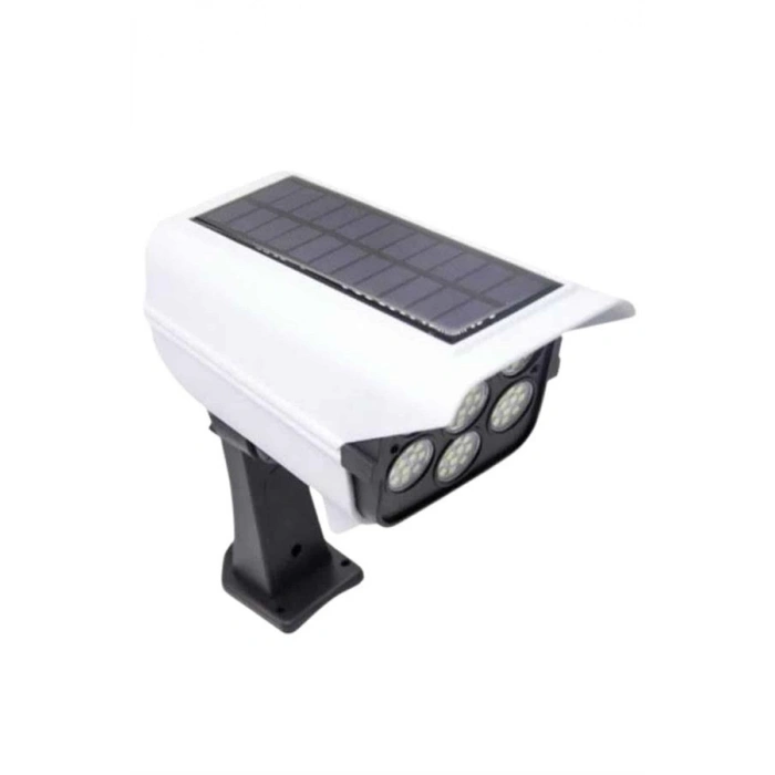 Nevamel Solar Bahçe Aydınlatması Hareket Sensörlü Uzaktan Kumandalı Kamera Görünümlü