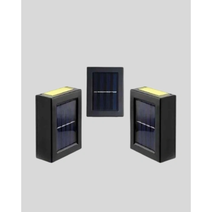 Nevamel Solar Güçlü 6 LED Dış Mekan Lambası – Otomatik Aç/Kapa Işık Sensörlü Aydınlatma