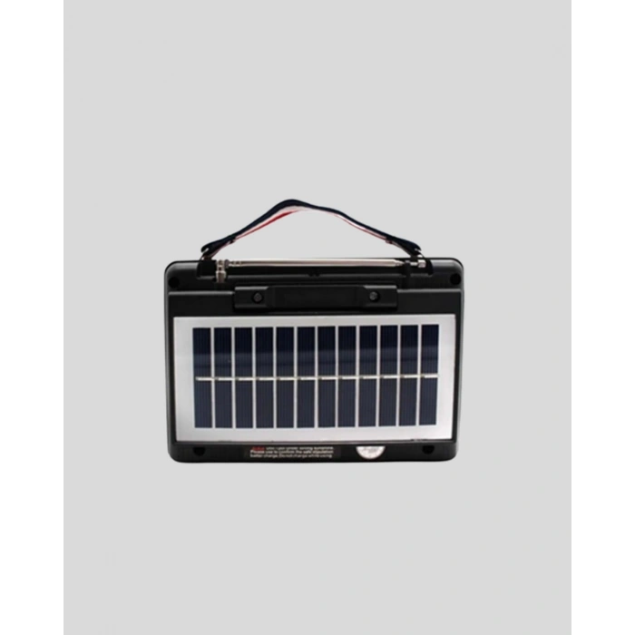 Nevamel® Solar Hoparlör Bluetooth FM AM SW Radyo Çok Fonksiyonlu Şarjlı