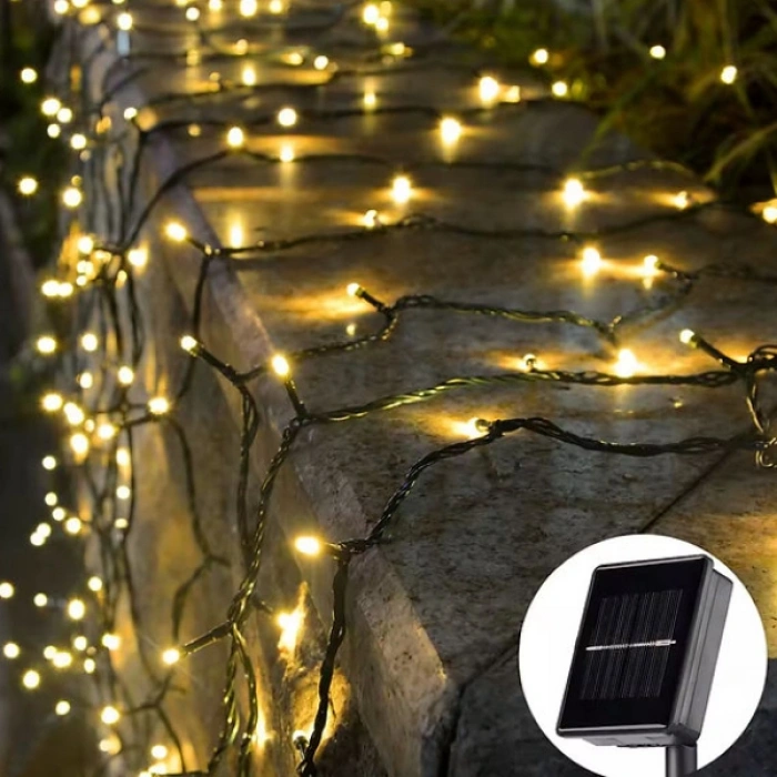 Nevamel Solar Siyah Kablo Bahçe Aydınlatması