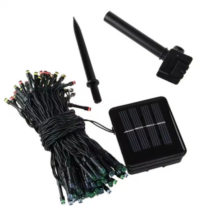 Nevamel Solar Siyah Kablo Bahçe Aydınlatması