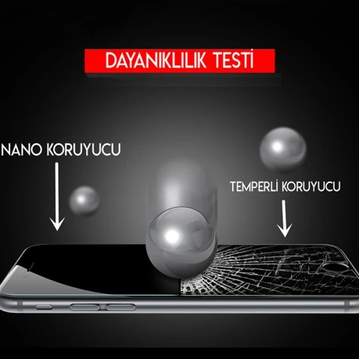Nevamel Sony Xperia Xa2 Ultra Esnek Darbe Emici Nano Glass Ekran Koruyucu-(5775)