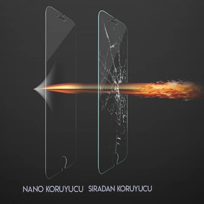Nevamel Sony Xperia Xa2 Ultra Esnek Darbe Emici Nano Glass Ekran Koruyucu-(5775)