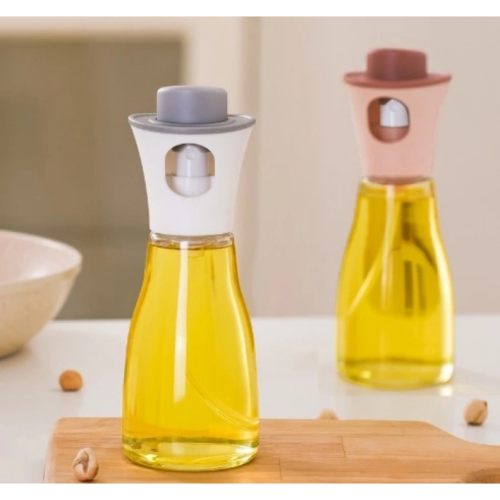 Nevamel Spreyli Cam Yağ Sirke Şişesi