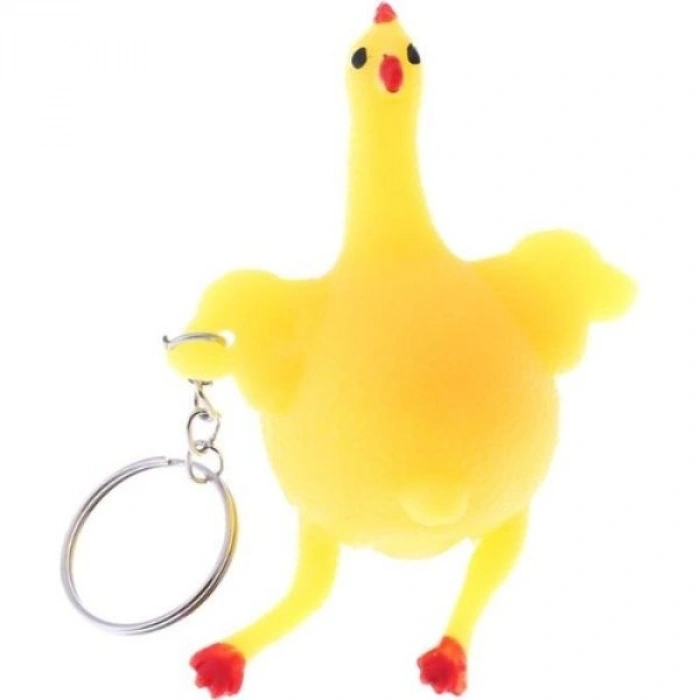 Nevamel Squishy Yumurtlayan Tavuk Anahtarlık
