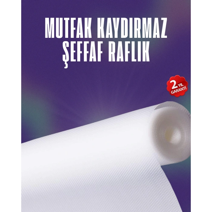 Nevamel Su geçirmez kaydırmaz raflık ve çekmece astarı 3 metre