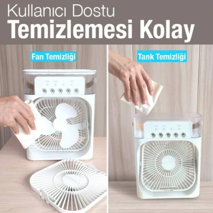 Nevamel Su Hazneli Masa Vantilatörü