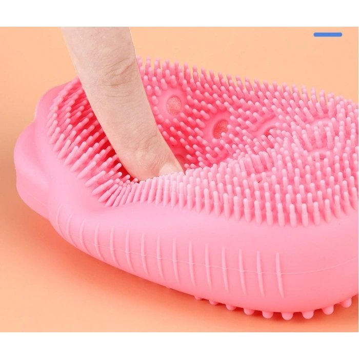 Nevamel Süngerli Silikon Banyo Kesesi