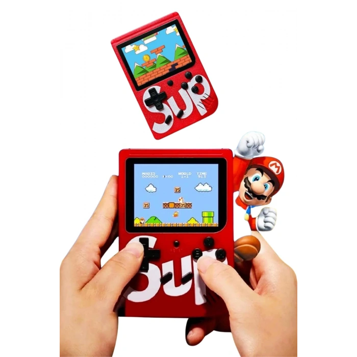 Nevamel Sup Atari Retro 400 Nostalji Oyunlu Mini Atari Taşınabilir Oyun Konsolu