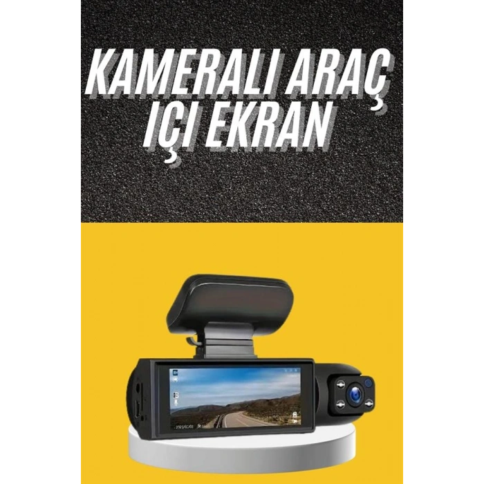 Nevamel Sürüş Kamerası Video Kaydedici Hareket Algılama Gece Görüşlü