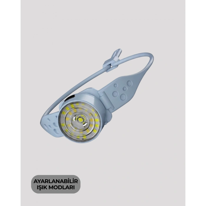 Nevamel® Suya Dayanıklı LED Kafa Lambası Outdoor Kullanım