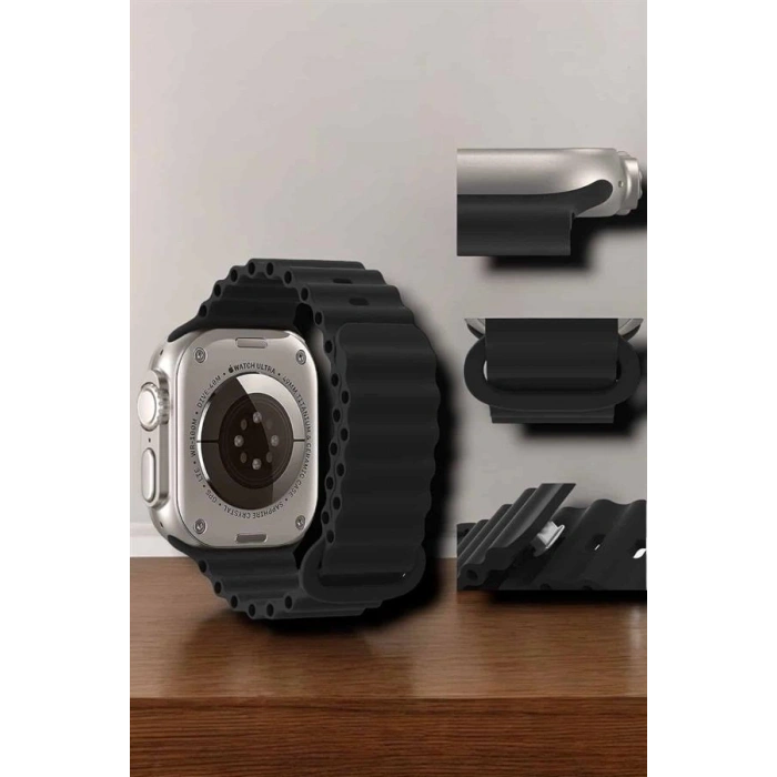 Nevamel Suya ve Toza Dayanıklı 45 MM Akıllı Saat Bildirim ve Cevapsız Çağrı Görüntüleme