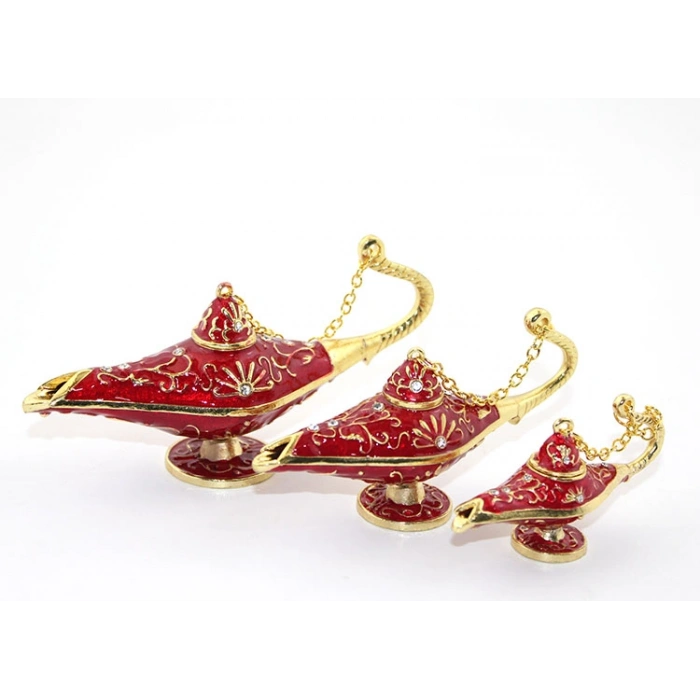 Nevamel Swarovski Taşlı 3lü Alaaddin Lambası