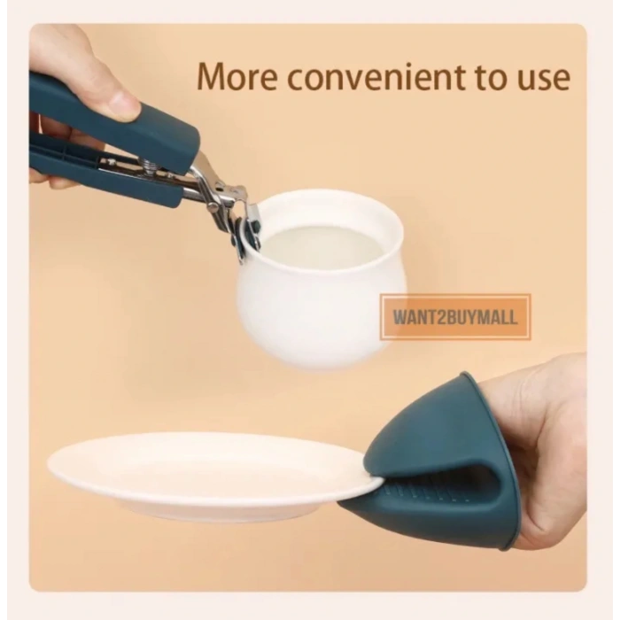 Nevamel Tabak Tepsi Kelepçesi Yanma Önleyici