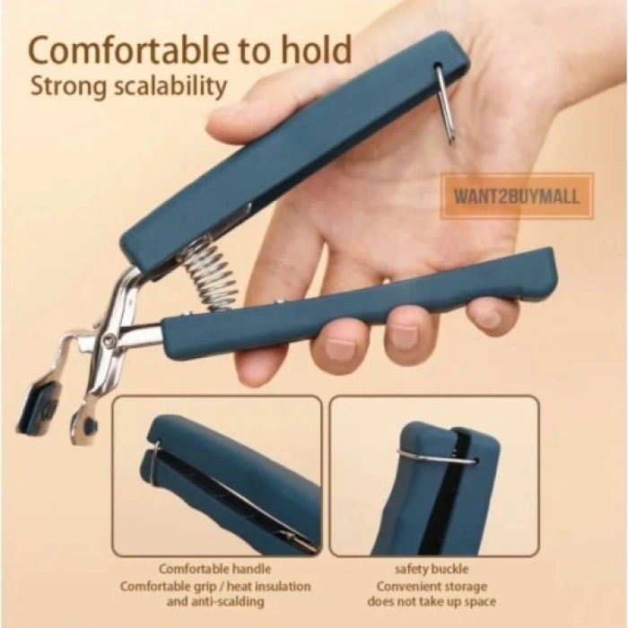 Nevamel Tabak Tepsi Kelepçesi Yanma Önleyici