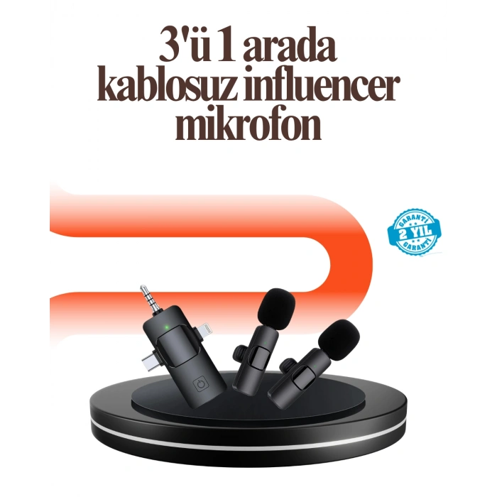 Nevamel Tak ve Kullan Mikrofon - Gürültü Engelleyici