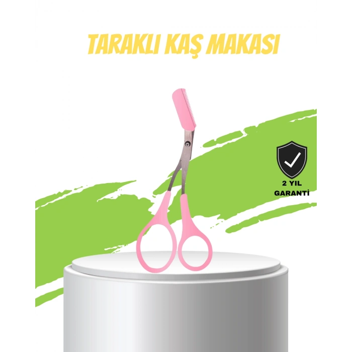 Nevamel Taraklı Kaş Düzeltme Makası – Hassas Şekillendirme ve Kolay Kullanım