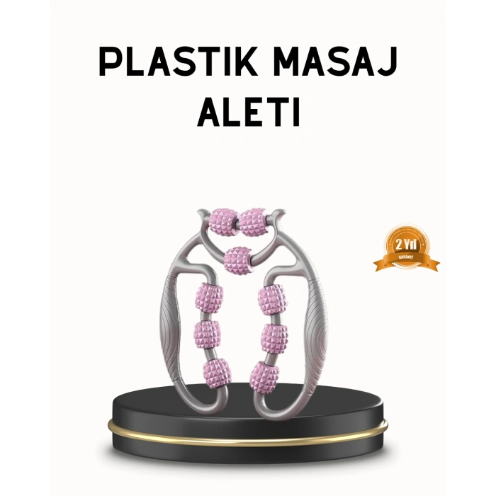 Nevamel® Taşınabilir 3D Masaj Rulosu – Kas Rahatlatıcı ve Yağ Azaltıcı Masaj Cihazı