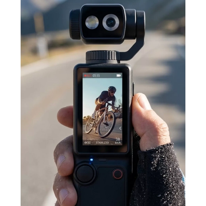 Nevamel® Taşınabilir 4K Vlog Kamera 2.0 IPS Ekran Ayarlanabilir Lens ve Stabil Çekim Özellikli