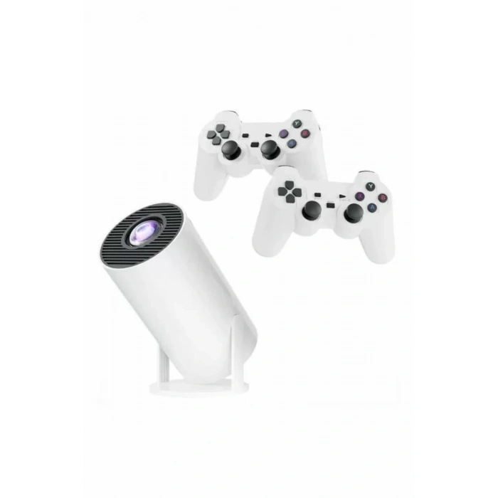 Nevamel® Taşınabilir Android Projeksiyon Ayaklı Çift Kollu 4K Çözünürlüklü Sinema Projeksiyonu
