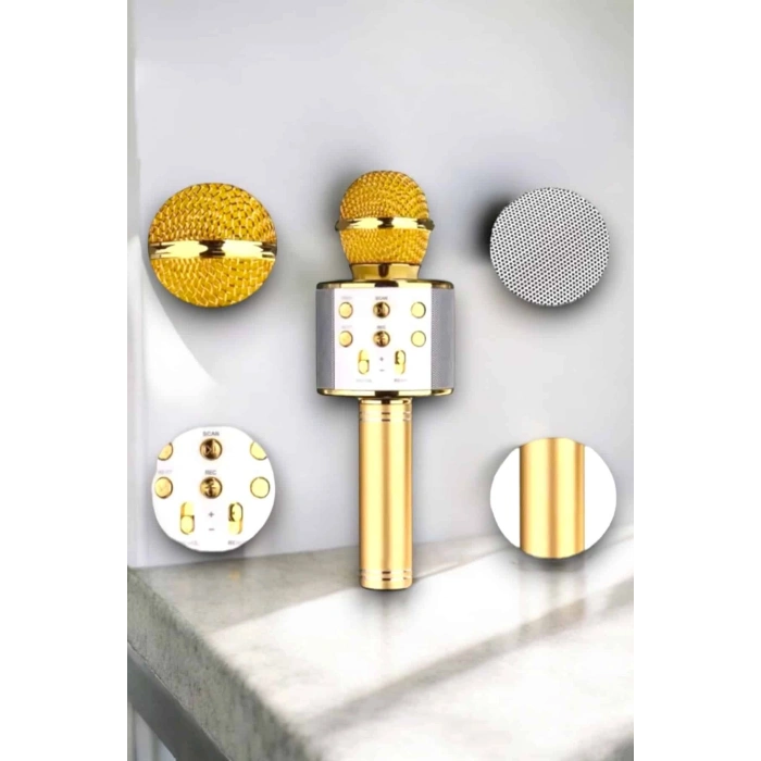 Nevamel Taşınabilir Bluetooth Karaoke Mikrofon: Hafıza Kart Girişli Etkileyici Performans