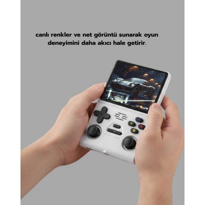 Nevamel® Taşınabilir El Konsolu Kablosuz Gamepadli