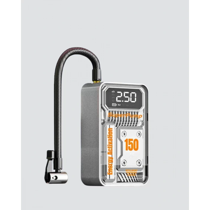 Nevamel® Taşınabilir Kablosuz Hava Pompası – 150 PSI Güçlü Basınç ve 6000mAh Şarjlı