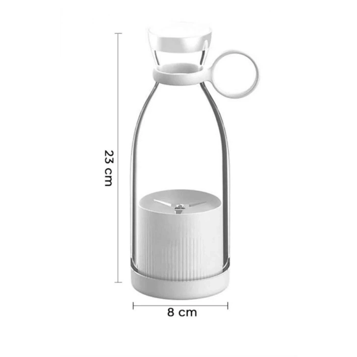 Nevamel Taşınabilir Kablosuz Şarjlı Kişisel Smoothie El Blender Mini Meyve Sıkacağı