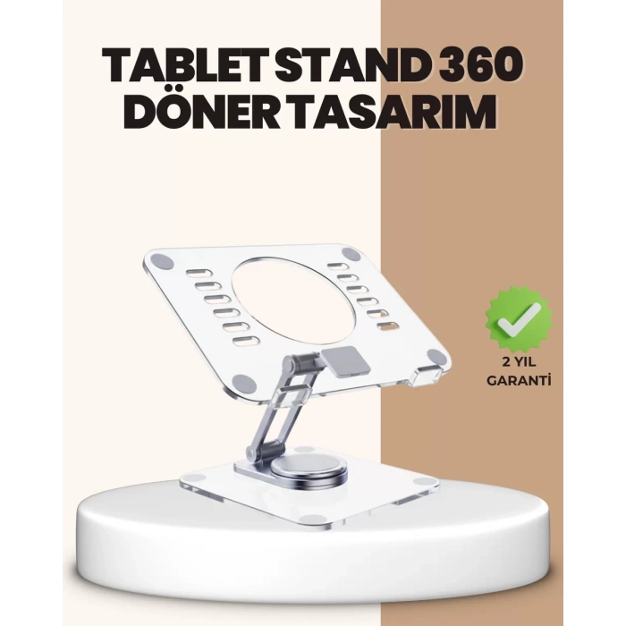 Nevamel® Taşınabilir Katlanır Tablet Braketi Masaüstü Stand