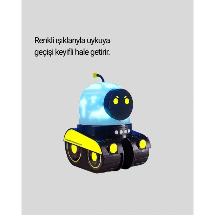 Nevamel® Taşınabilir Lityum Bataryalı Led Gece Lambası ve Projektör Yeni Nesil