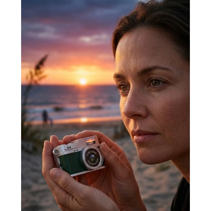 Nevamel® Taşınabilir Mini Dijital Kamera 1080P HD Video ve Fotoğraf Çekim