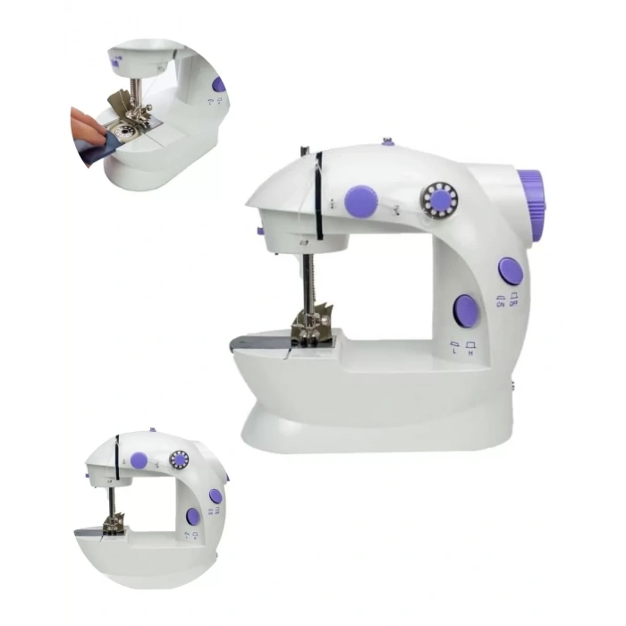 Nevamel® Taşınabilir Mini Dikiş Makinesi Ev ve Ofis Kullanımı İçin