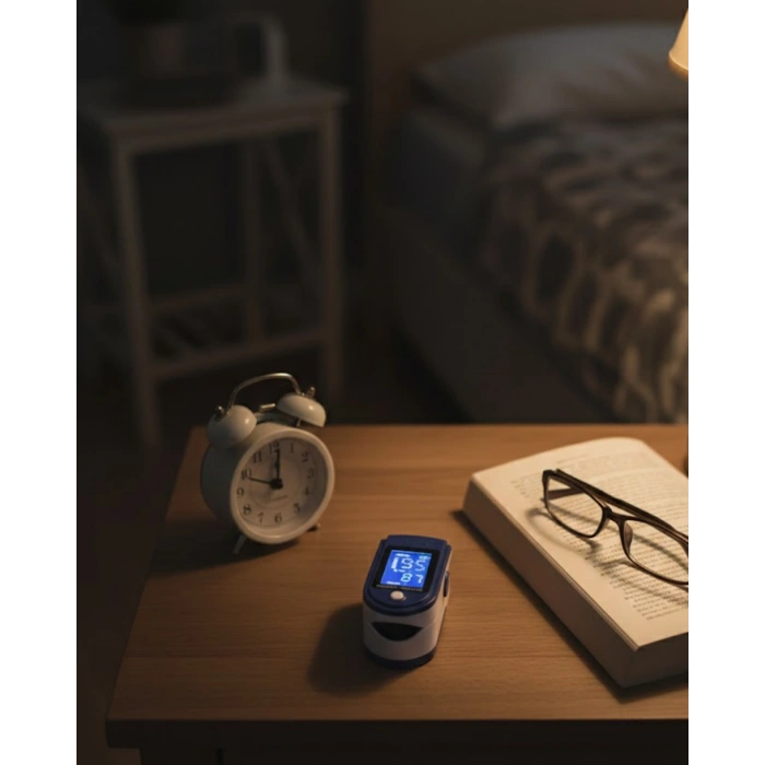 Nevamel® Taşınabilir Parmak Oksimetresi Güvenilir Oksijen Doygunluk Ölçer